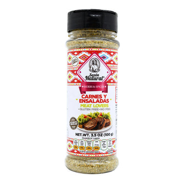 Sazonador Carnes Y Ensaladas 100 G Sazon Natural