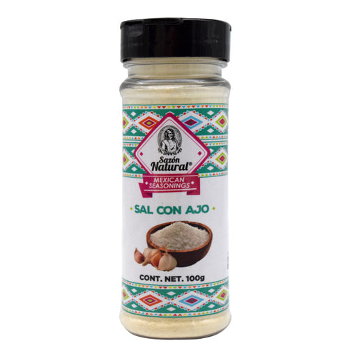 Sal Con Ajo 100 G Sazon Natural