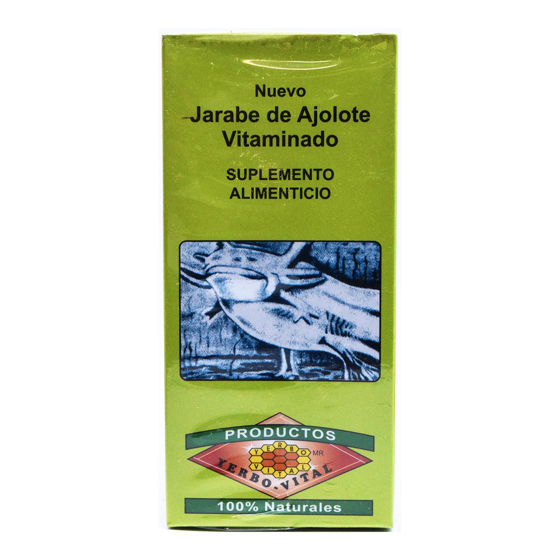 Jarabe De Ajolote Vitaminado 180 Ml Yerbo Vital