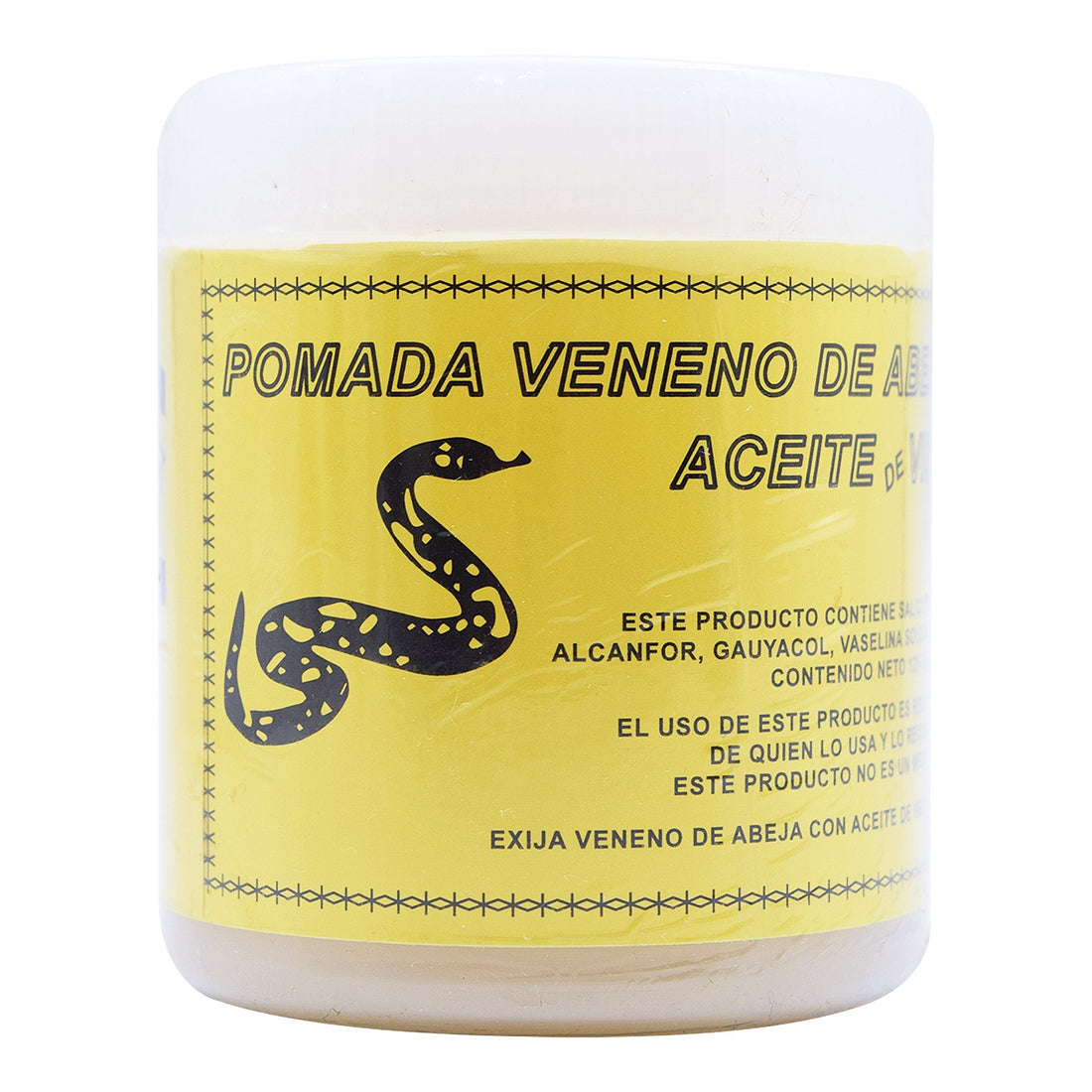 Pomada De Veneno De Abeja Y Aceite De Vibora 120 G Yerbo Vital