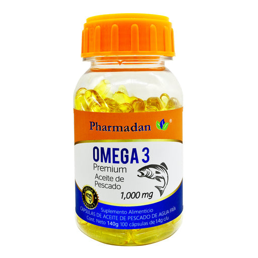 Omega 3 Aceite De Pescado 100 Caps Pharmadan