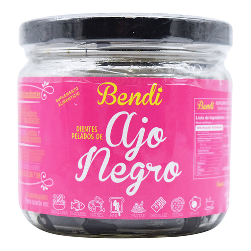 Ajo Negro Dientes Pelados 170 G Bendi