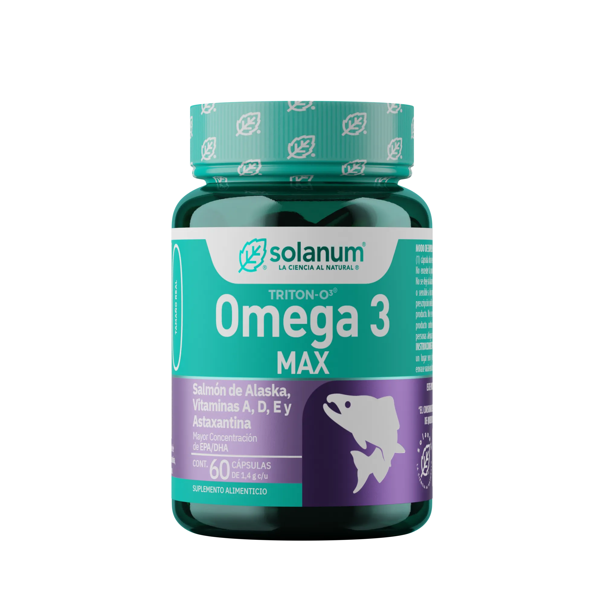 Omega 3 Max Solanum 60 Cápsulas