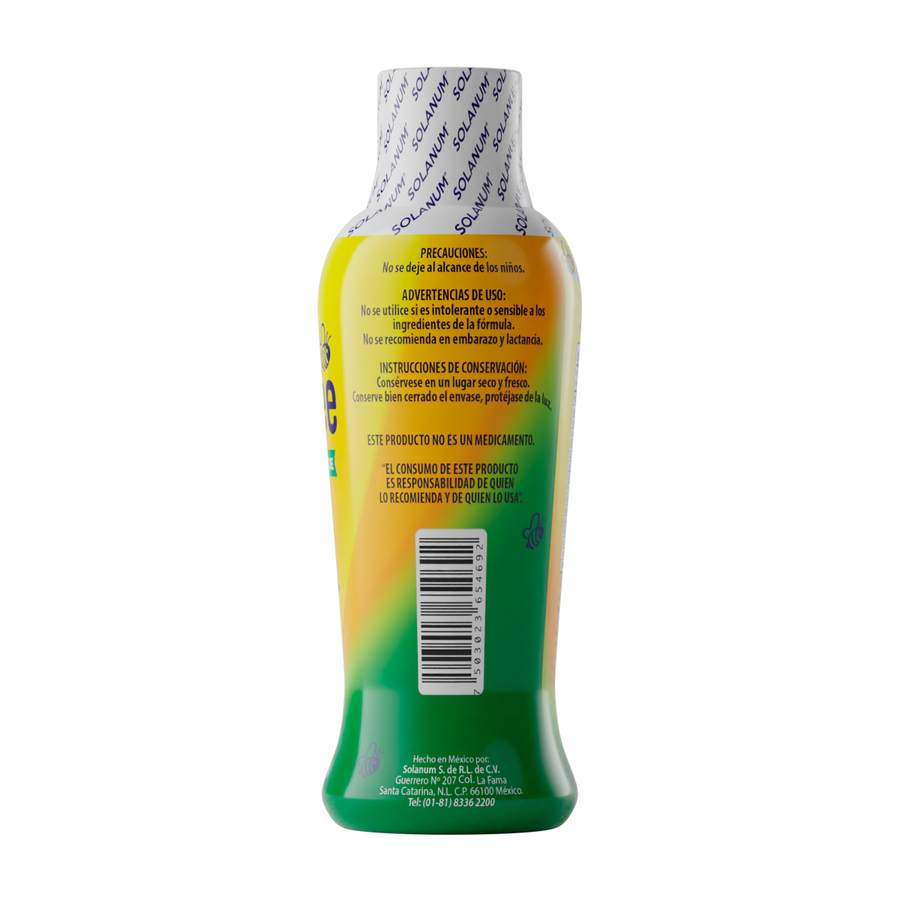 Jarabee (jarabe) Miel de abeja + gordolobo + sauco Solanum 240 mL