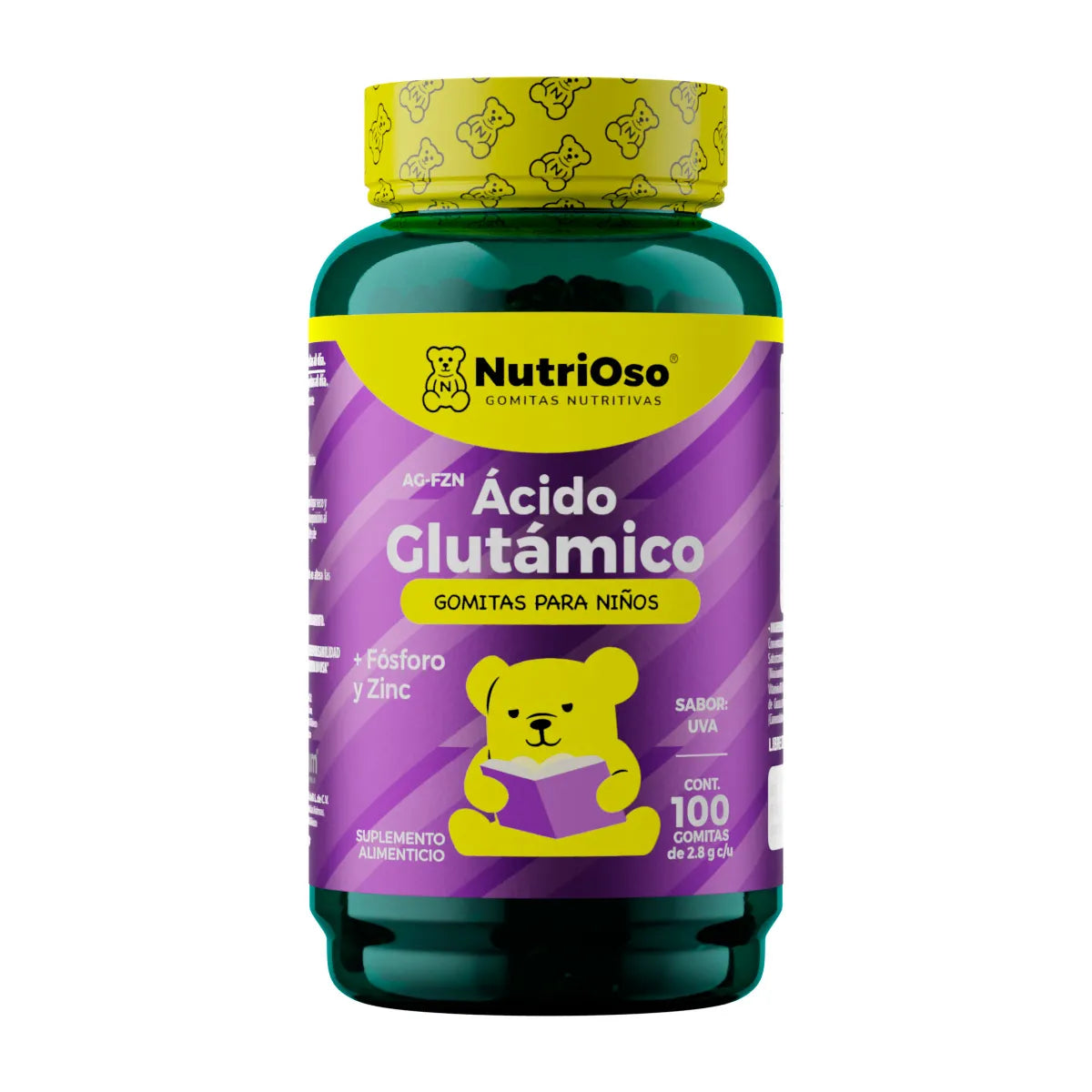 Ácido Glutámico para niños Belabear 100 Gomitas