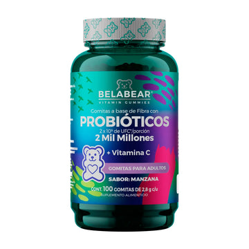 Probióticos 30 Billones Adulto Belabear 100 Gomitas