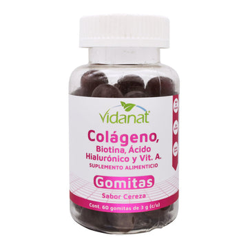Gomitas Colageno Biotina Acido Hialuronico 60 Gomita-vidanat