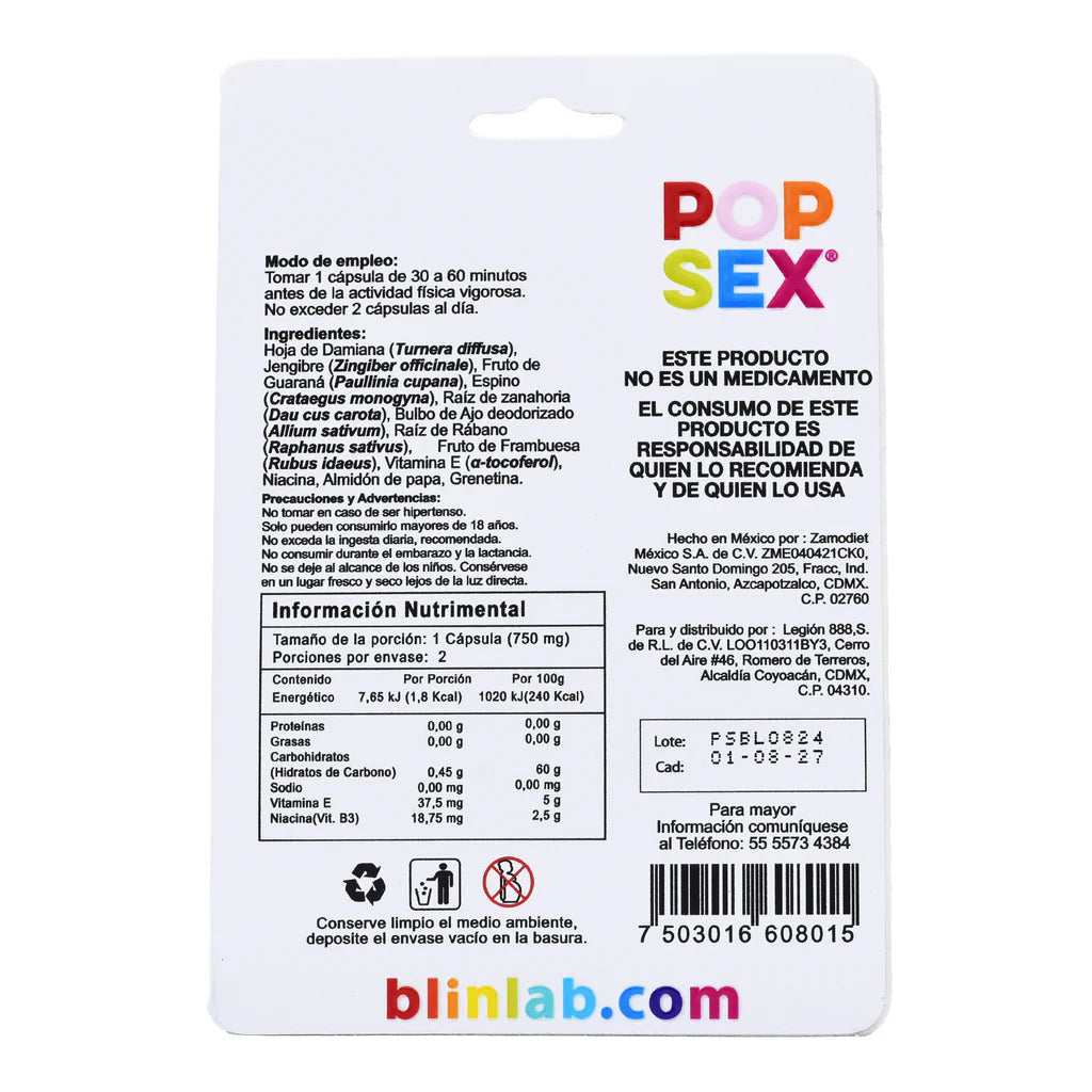 Pop sex BlinLab