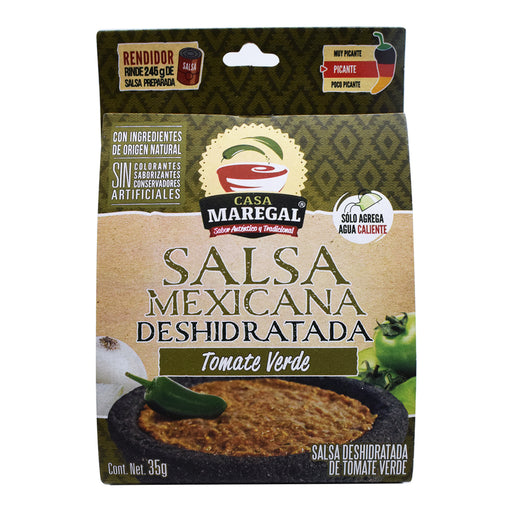 Salsa Deshidratada Tomate Verde 35 G Casa Maregal