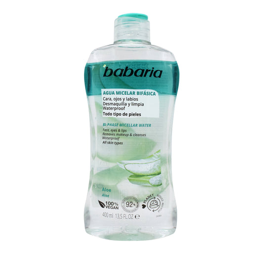 Agua Micelar Bifasica Aloe 400 Ml Babaria