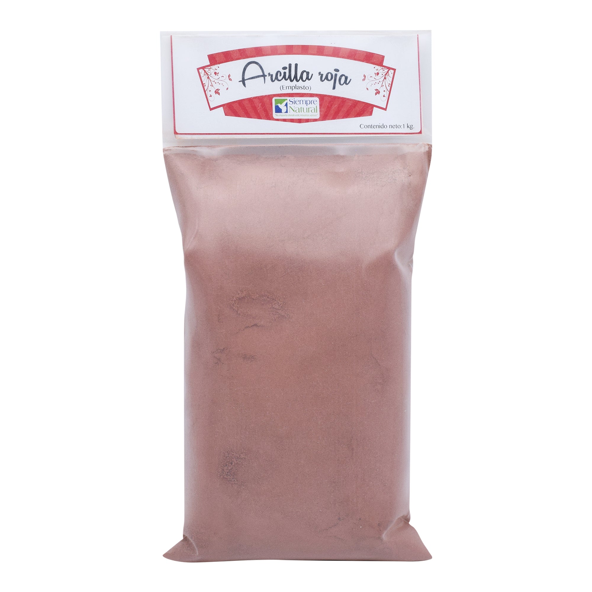 Arcilla Roja 1 Kg Siempre Natural