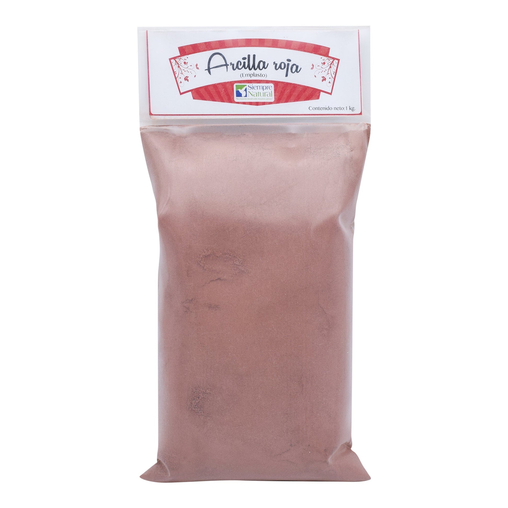 Arcilla Roja 1 Kg Siempre Natural
