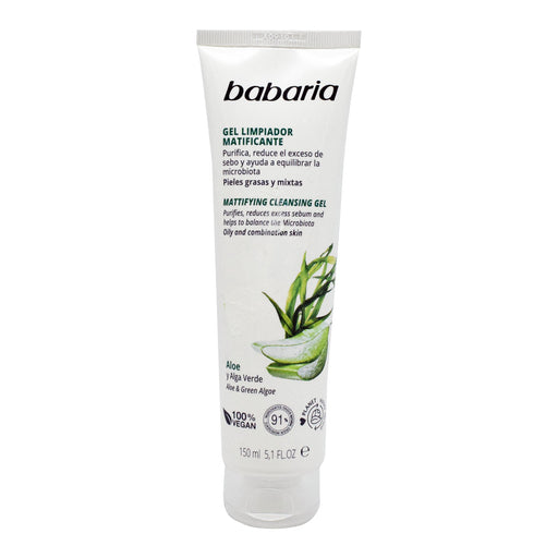Gel Facial Matificante Aloe 150 Ml Babaria