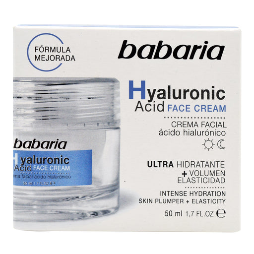 Crema Facial Acido Hialuronico 50 Ml Babaria