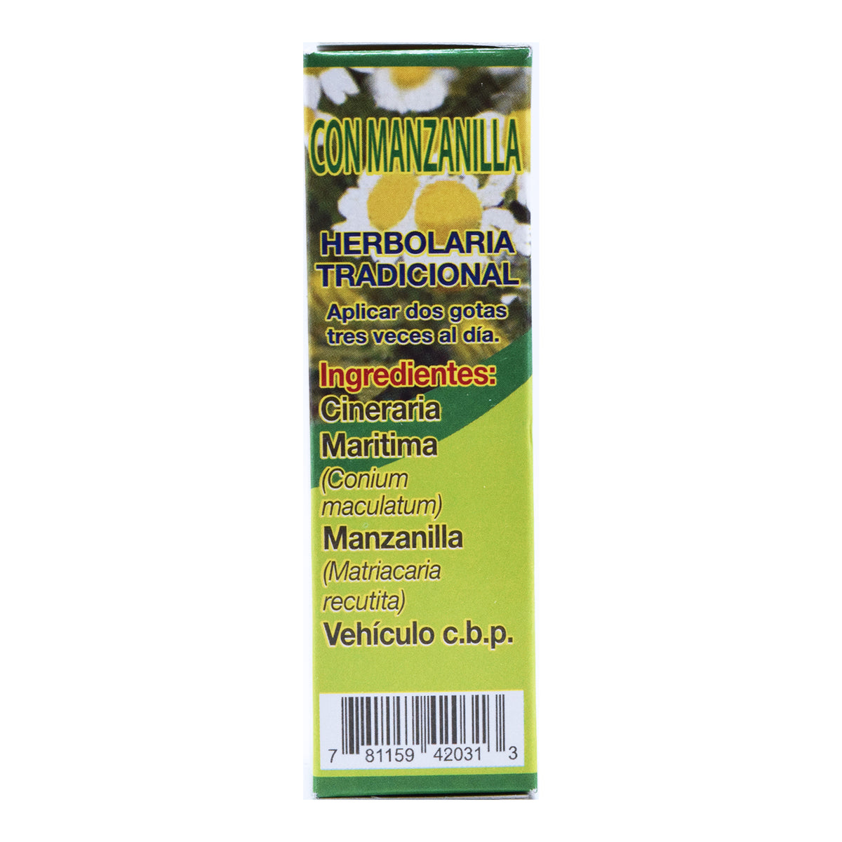 Cineraria Maritima Con Manzanilla Gold Life 20 mL