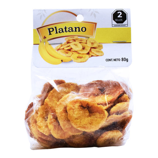 Hojuelas De Platano 80 G Crazy Flavor