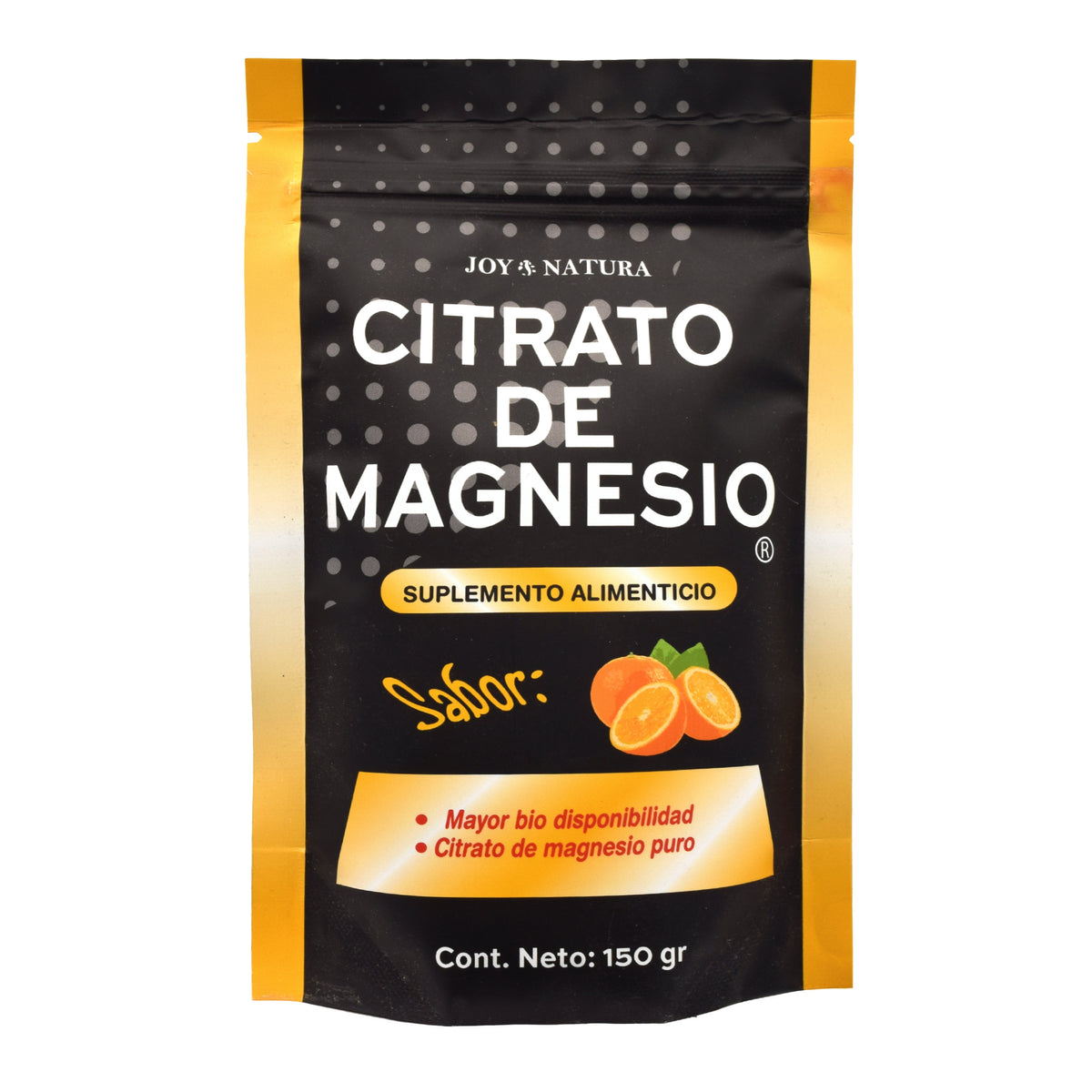 Citrato De Magnesio En Polvo Naranja Joy Natura 150 g