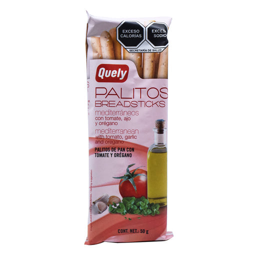 Palitos Sabor Mediterraneo 50 G Quely