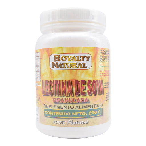 Lecitina De Soya Granulada 250 G Royalty Natural