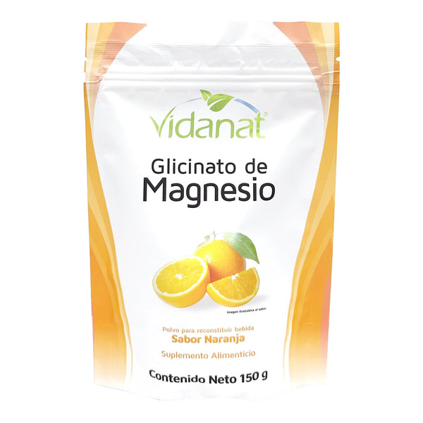Glicinato de Magnesio sabor Naranja Vidanat 150g