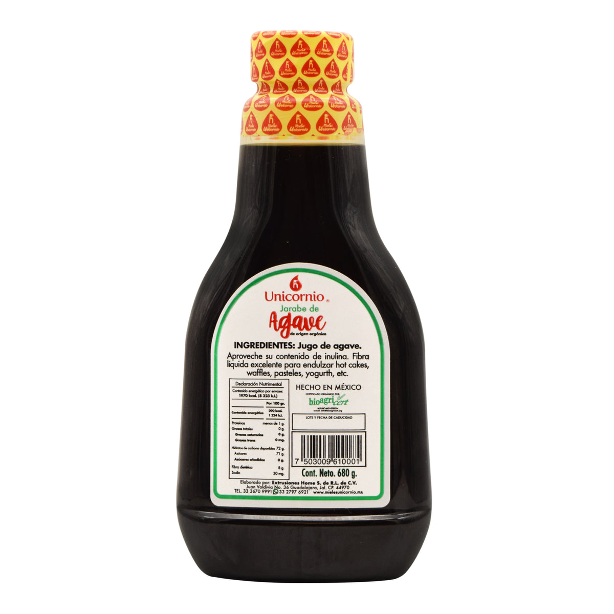 Jarabe De Agave Unicornio 680 g