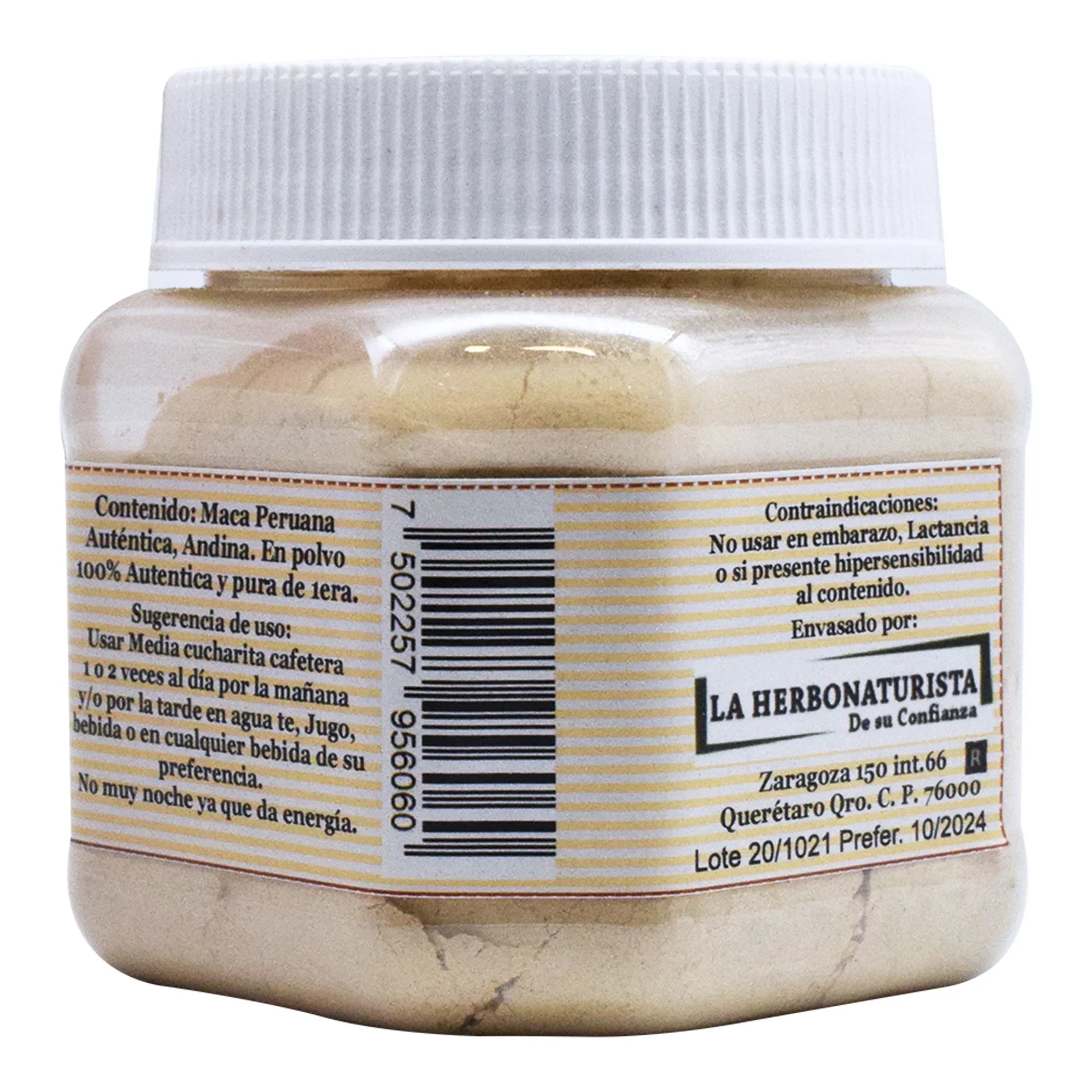 Maca Peruana Polvo Natural 125 g