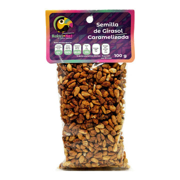 Semilla De Girasol Caramelizada 100 G Kukul Nat
