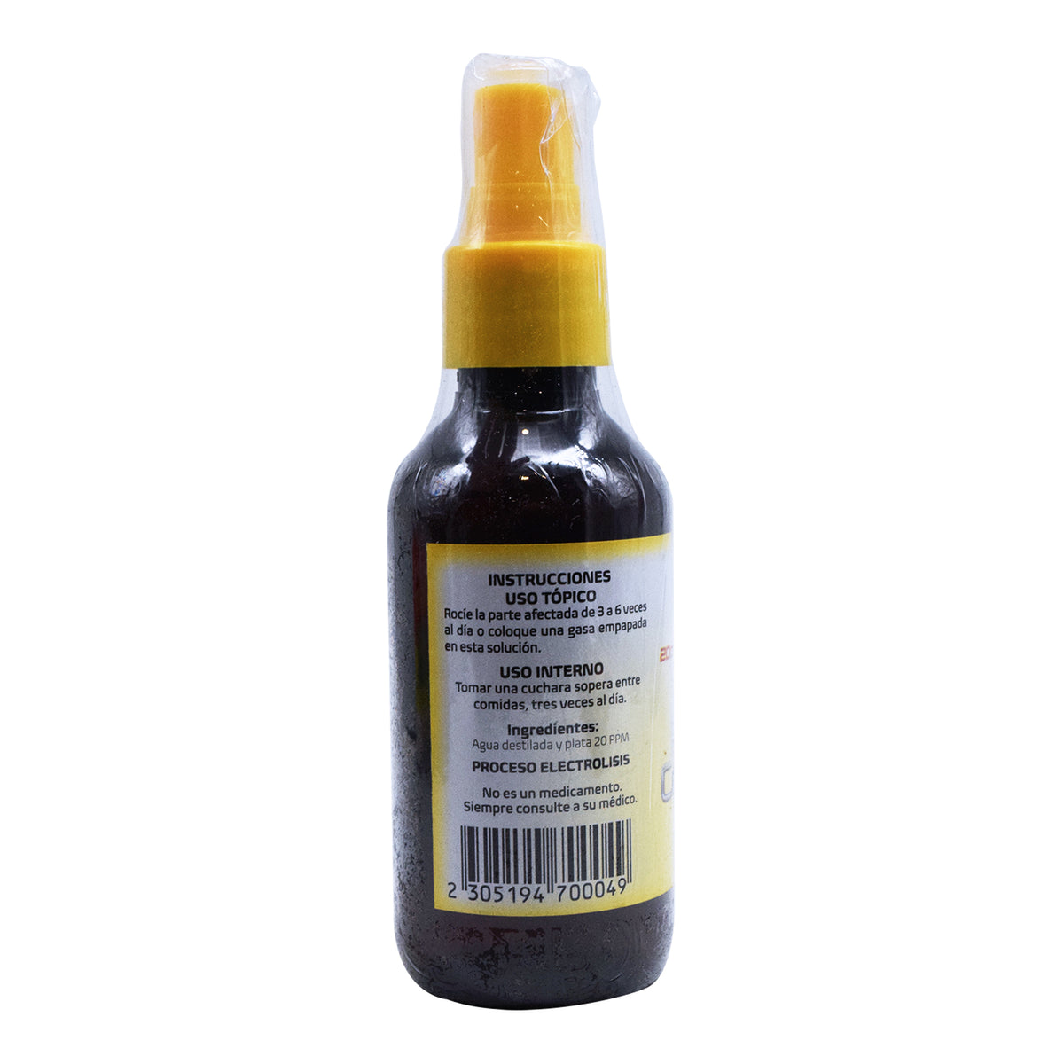 Nano Plata Coloidal Goldsil 125 mL