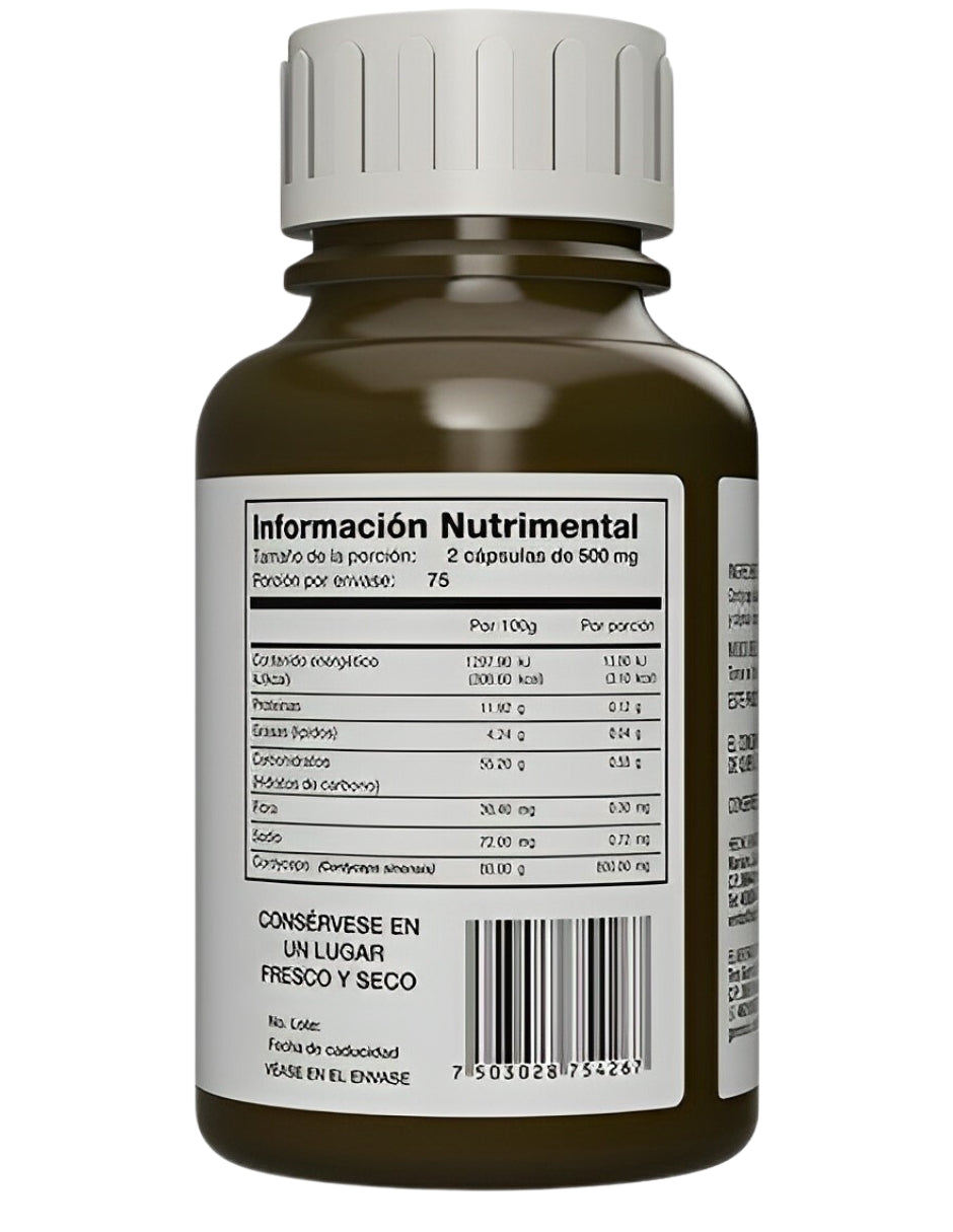 CODY7 Cordyceps Puro Premium Genuino Adaptoheal 150 Capsulas 500 mg