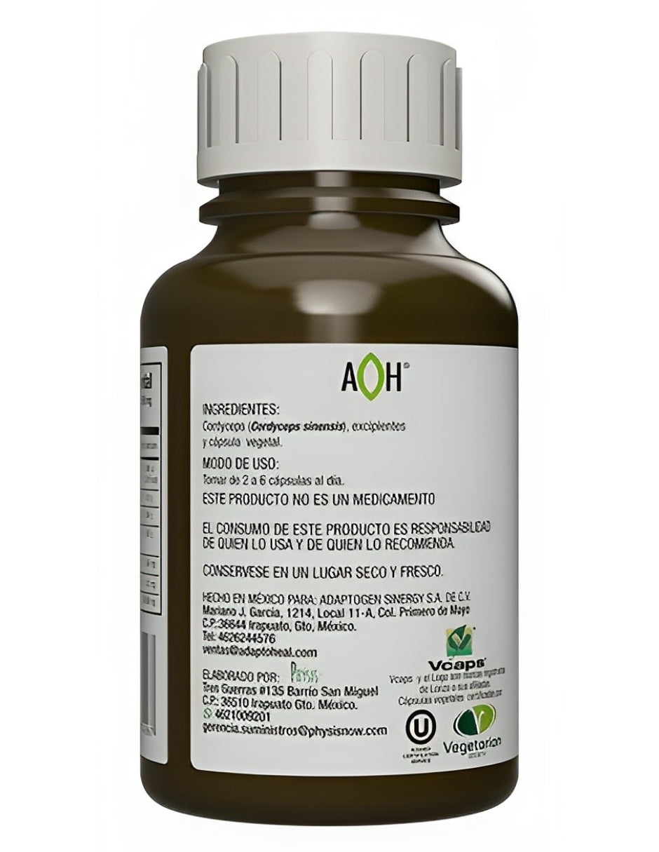 CODY7 Cordyceps Puro Premium Genuino Adaptoheal 150 Capsulas 500 mg