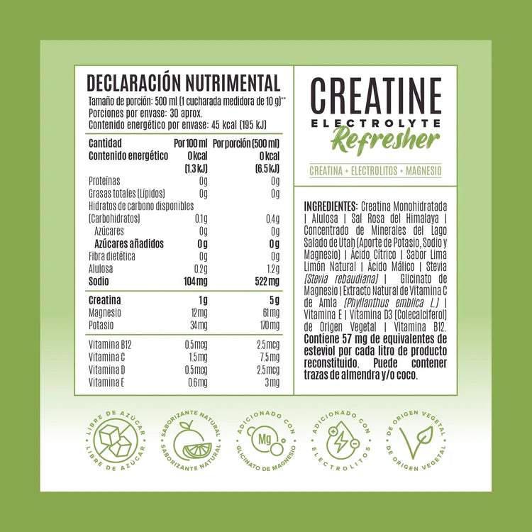 Creatine Electrolyte Refresher Birdman - Lemon Twist