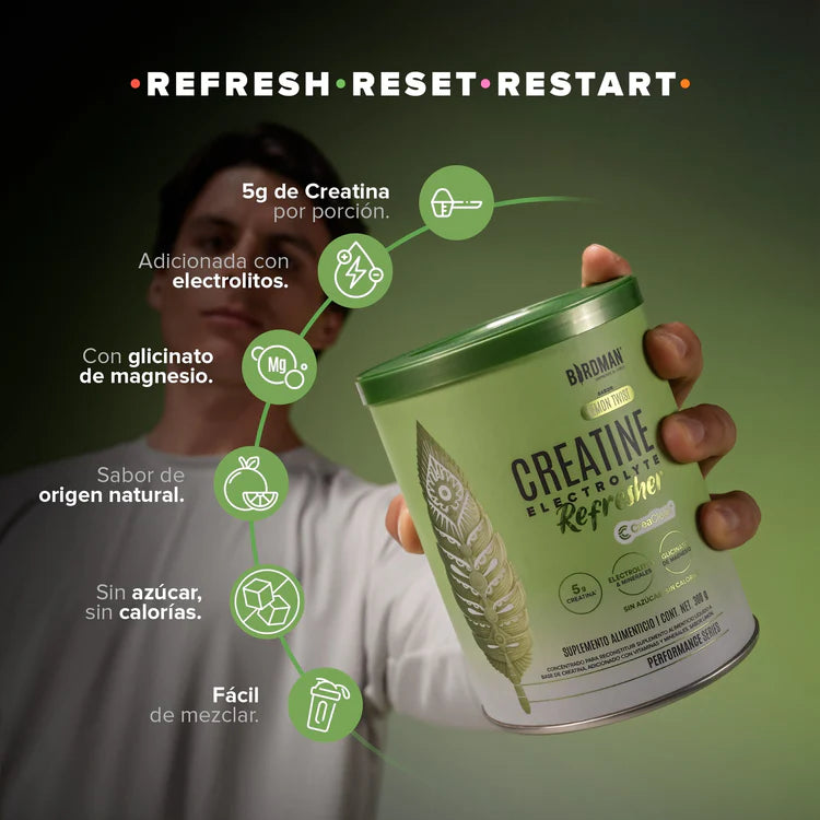 Creatine Electrolyte Refresher Birdman - Lemon Twist