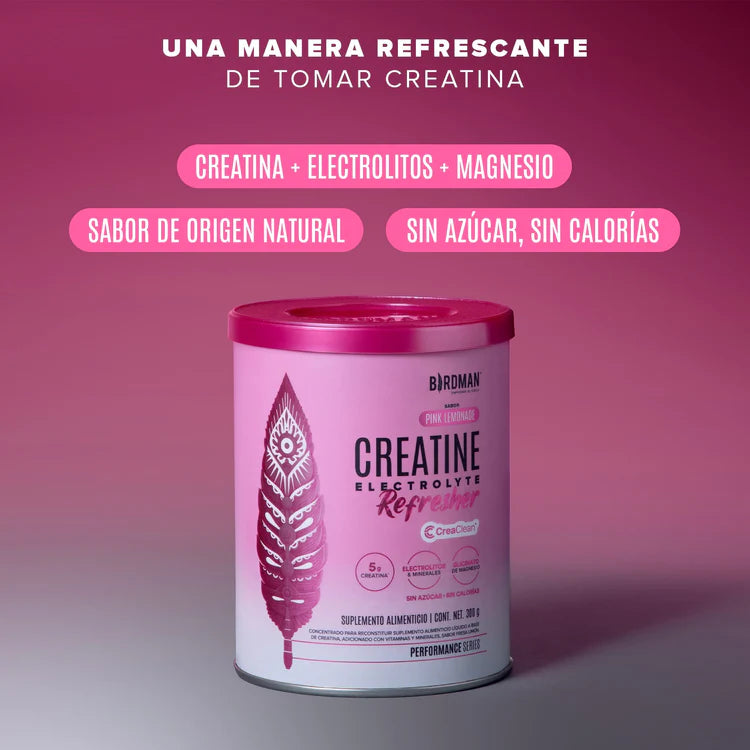 Creatine Electrolyte Refresher Birdman - Pink Lemonade