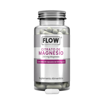Citrato De Magnesio 90 Capsulas Flow