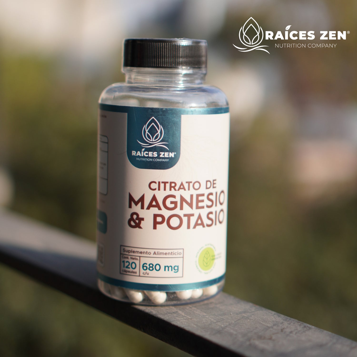 Citrato de Magnesio y Citrato de Potasio Raíces Zen Súper Premium