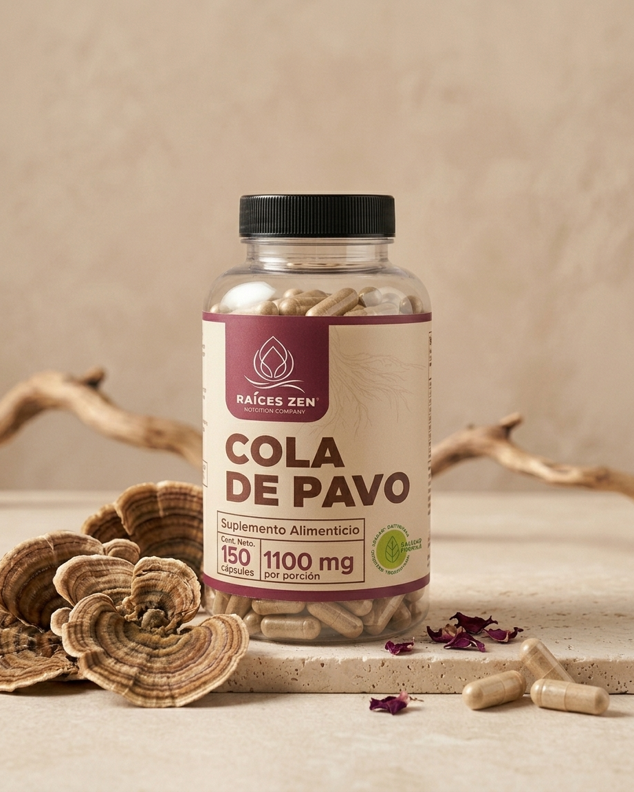 Raíces Zen Cola de Pavo 