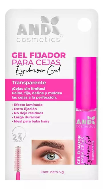 Gel Para Cejas And And Cosmetics Color Transparente