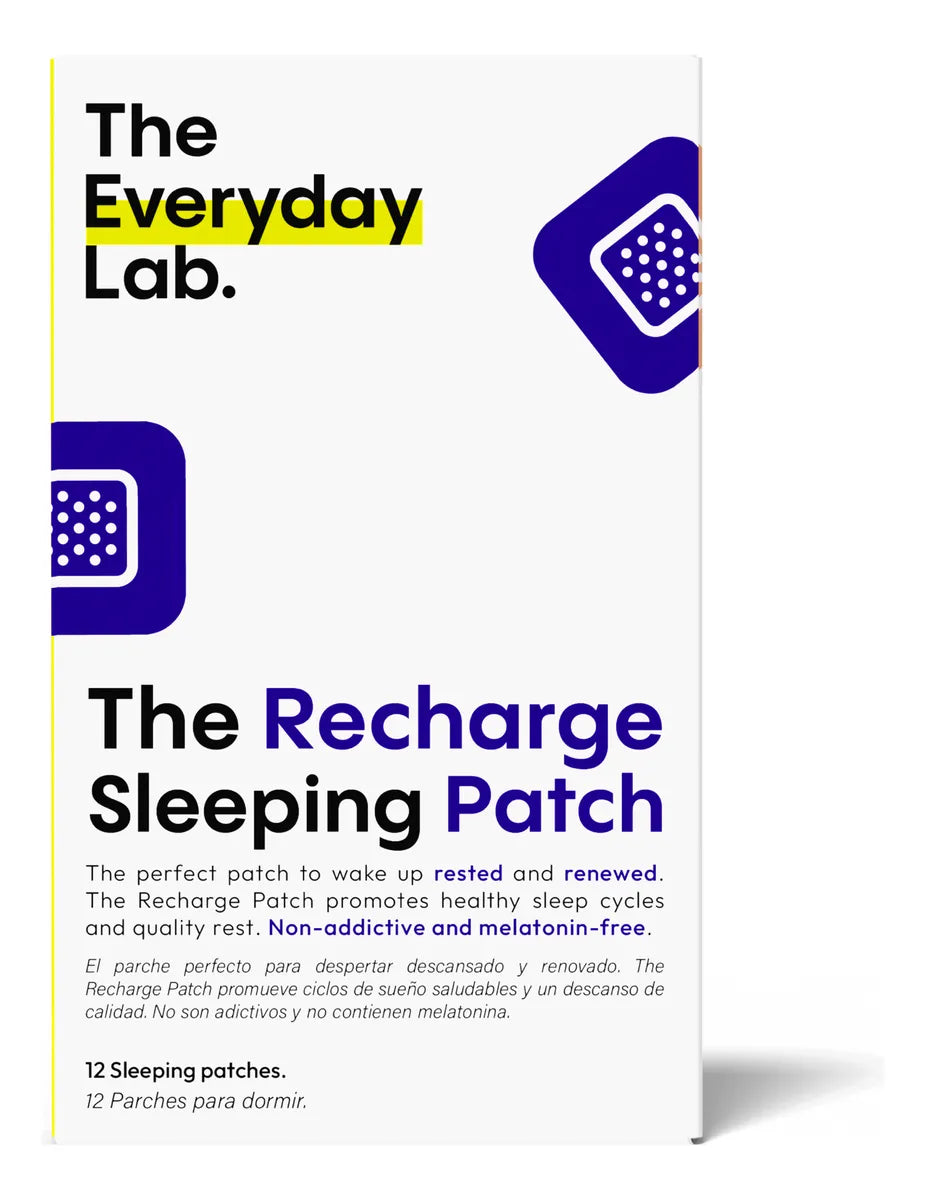 Recharge sleeping patch Bolsa de Parches auxiliares en conciliar y mantener el sueño 12 U.