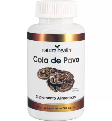 Cola De Pavo Natural Health 60 Cápsulas