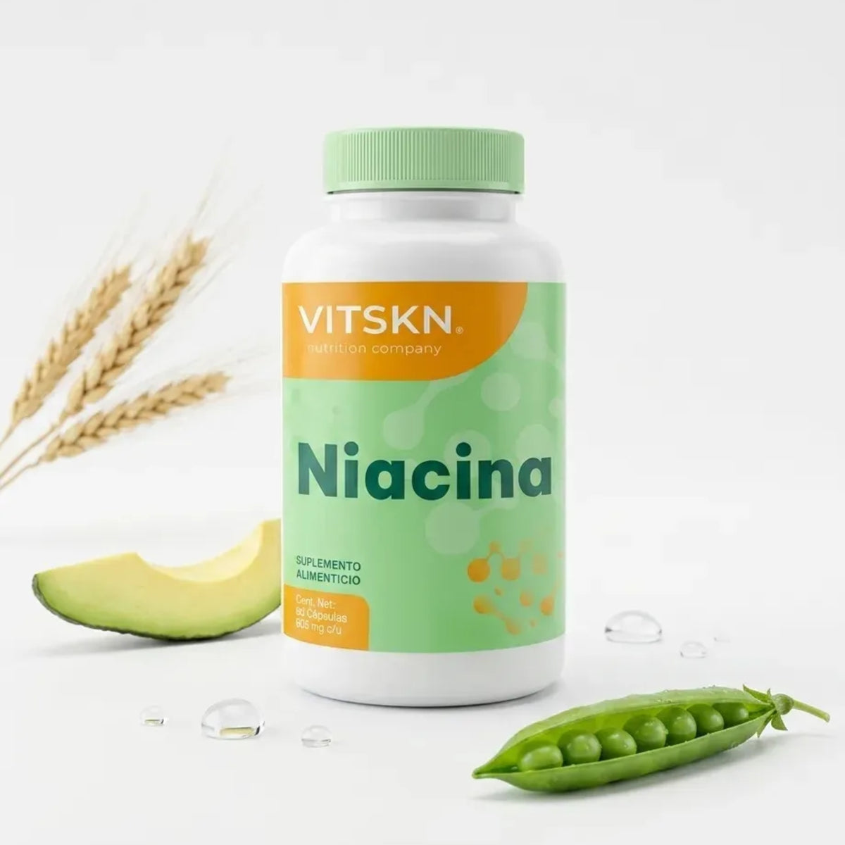 Niacina VITSKN 60 Cápsulas