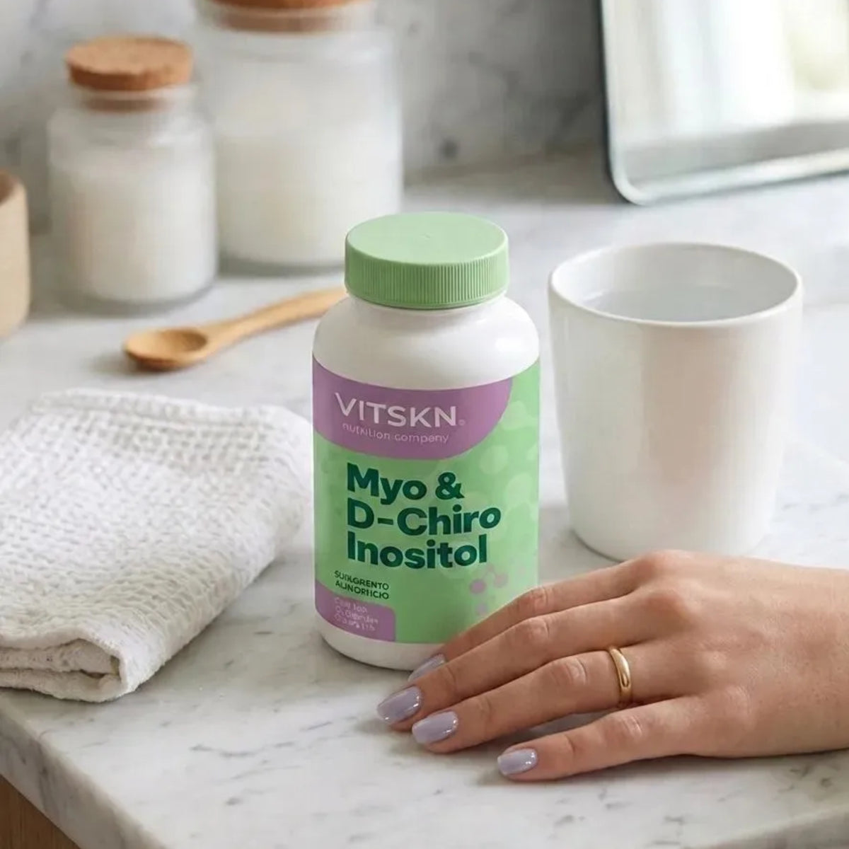 Myo & D-Chiro Inositol VITSKN 60 Cápsulas