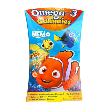 Gomitas Con Omega 3  Nemo 112 G Biorganic