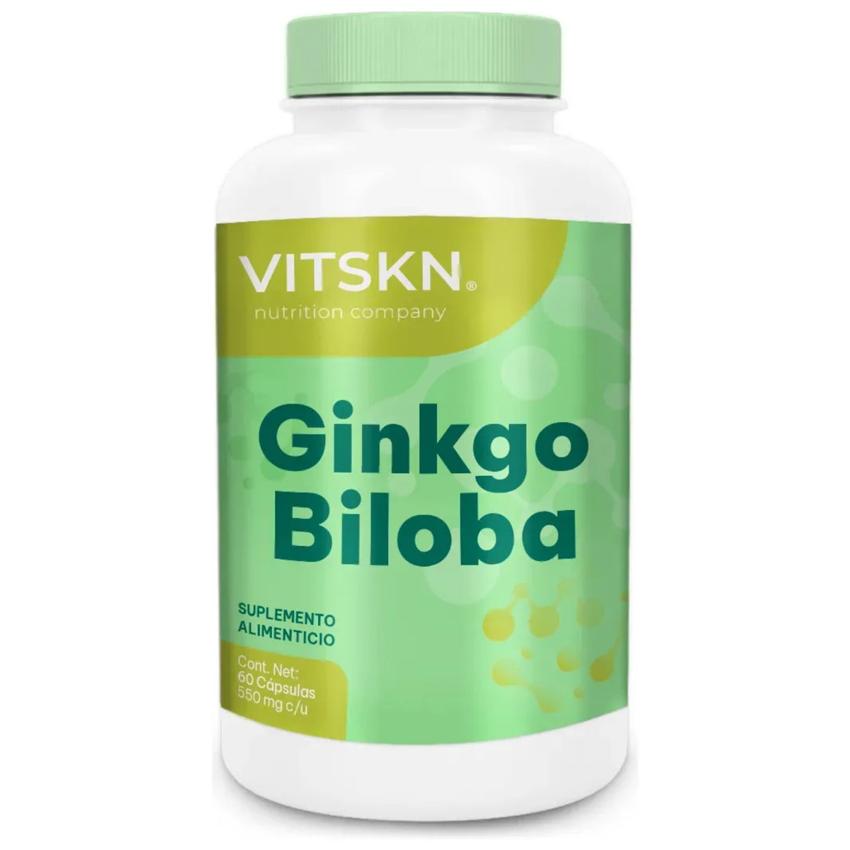 Ginkgo Biloba VITSKN 60 Cápsulas