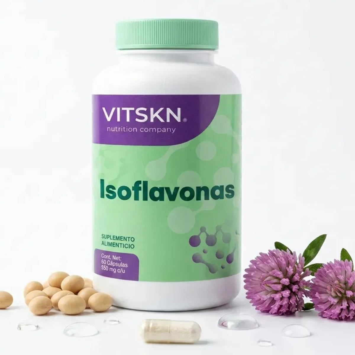 Isoflavonas VITSKN 60 Cápsulas