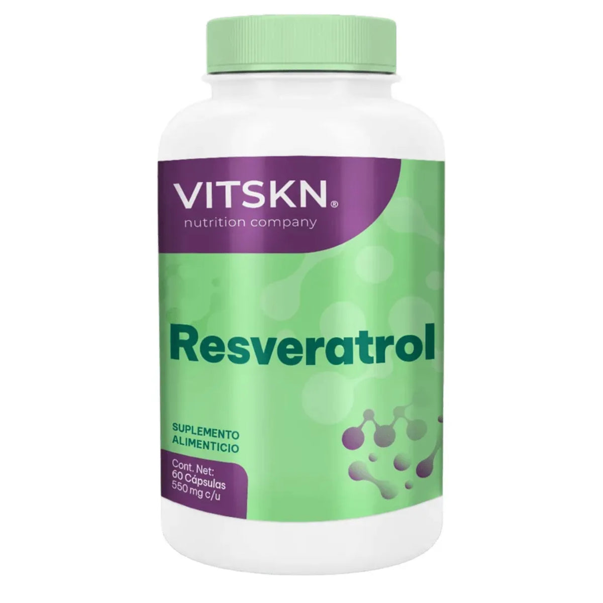 Resveratrol VITSKN 60 Cápsulas