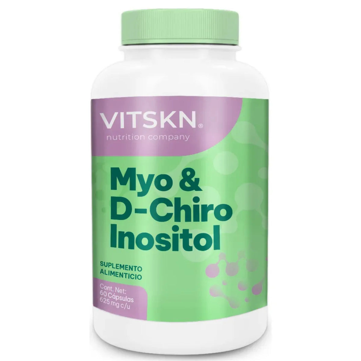 Myo & D-Chiro Inositol VITSKN 60 Cápsulas