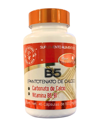 B5 Pantotenato De Calcio Bio Ser Natural