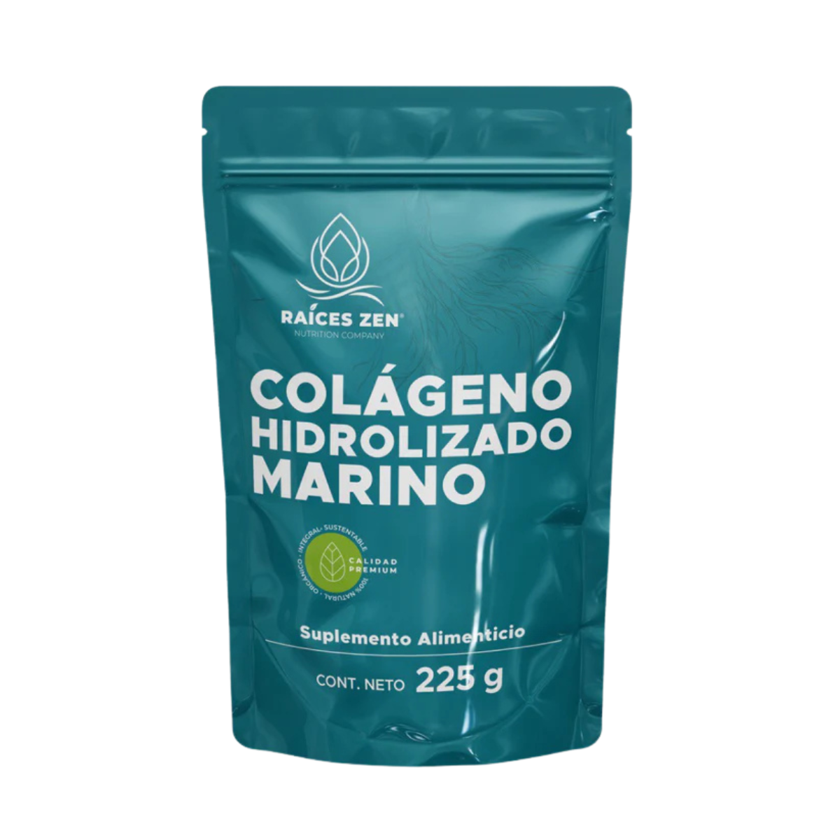 Colágeno Marino Hidrolizado  Raíces Zen Súper Premium 225 g