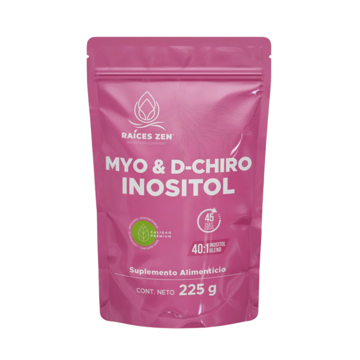 MyO & D Chiro Inositol Raíces Zen Súper Premium 225 g