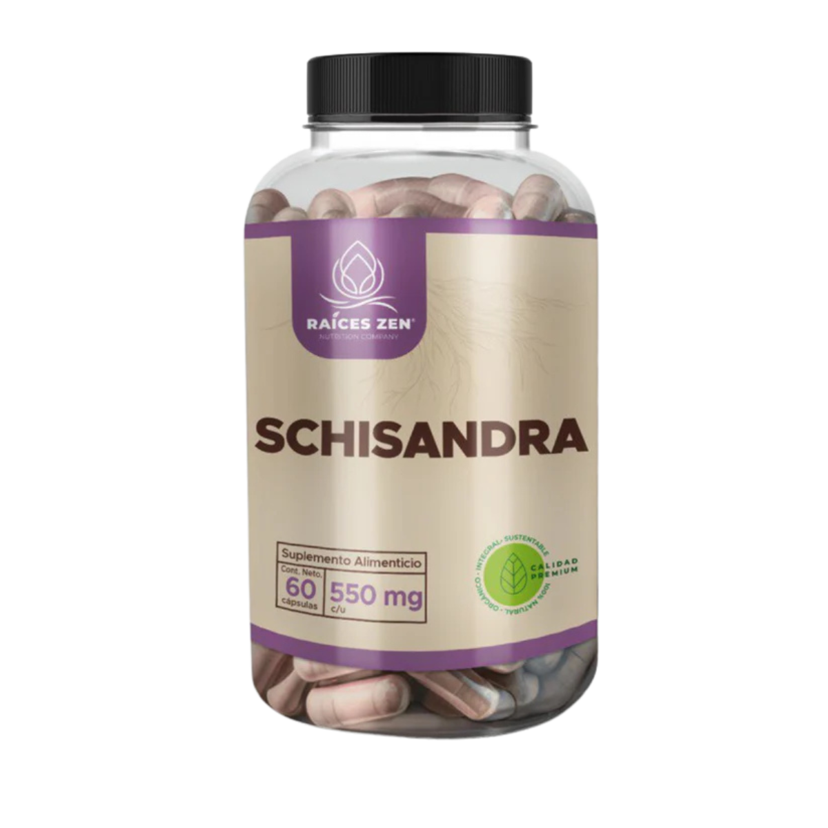 Schisandra Raíces Zen Súper Premium 60 Cápsulas